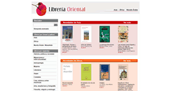 Desktop Screenshot of libreriaoriental.com